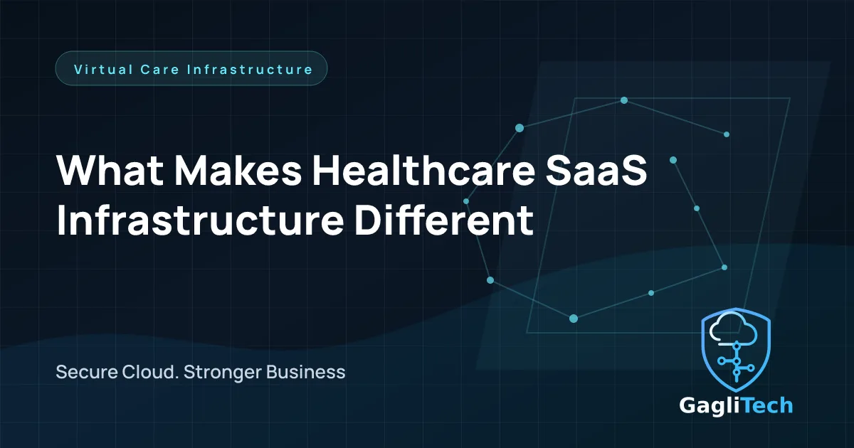 What Makes Healthcare SaaS Infrastructure Different article preview image